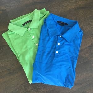 Tiger Woods Golf Polo Men's - Large - Set of 2